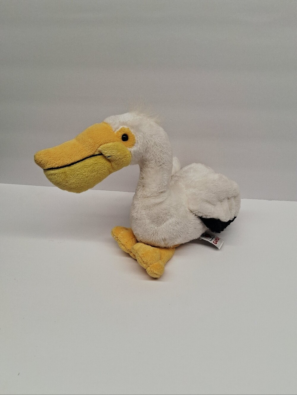 Ganz Webkinz 11" Pelican White Yellow Black Plush Stuffed Animal Toy